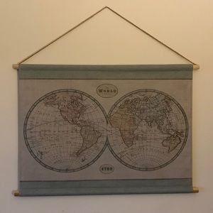Fabric World Map